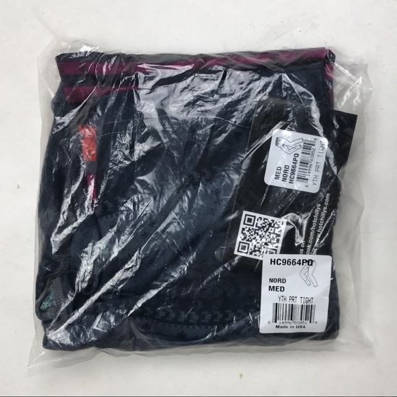 Hot Chillys Kids' Sublimated Print Nordic Leggings - Picture 2 of 3